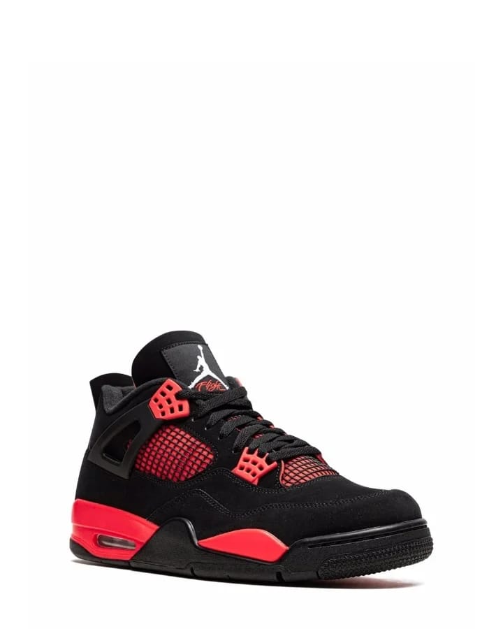 Air Jordan 4 Retro Thunder Red Sneakers