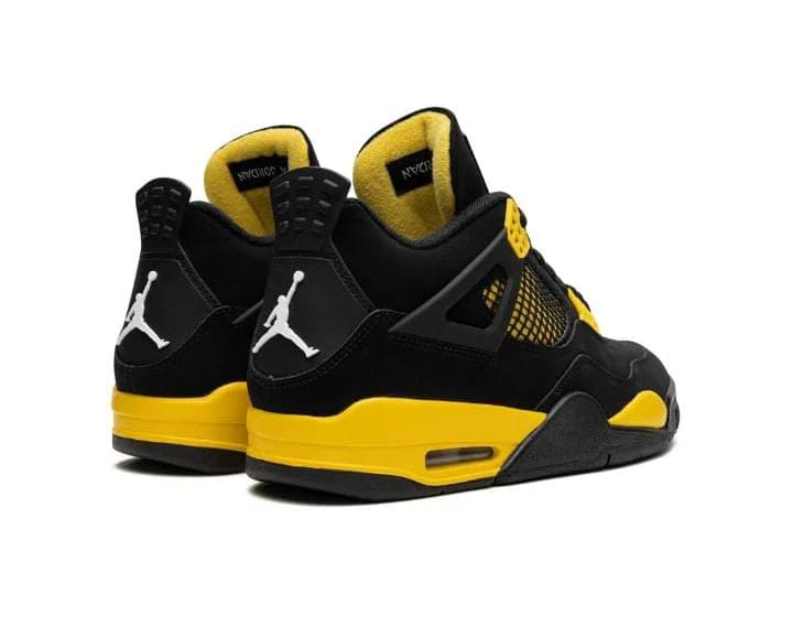 Air Jordan 4 Retro Thunder Yellow Sneakers